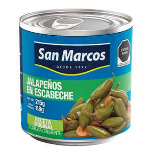 Chile Jalapeno En Escabeche San Marcos 215-Gr