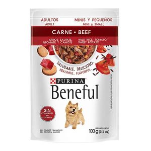 Beneful  Adulto Raza PequeÑA Carne  Purina  100.0 - Gr