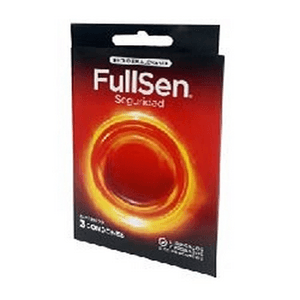 Condones  Seguridad  Fullsen  3.0 - Pza
