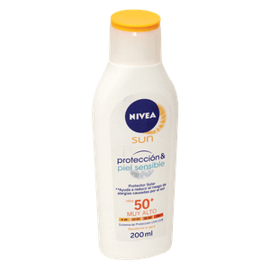 Protector Solar  Fps 50+ Protec & Piel Sens  Nivea Sun  200.