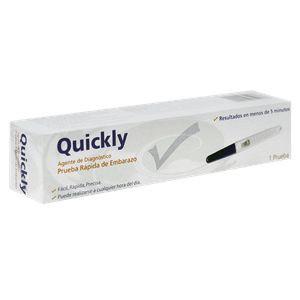 Prueba  De Embarazo  Quickly  1.0 - Pza