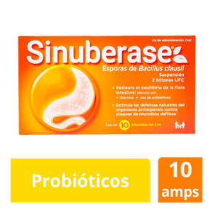 Bacillus  Clausii  Sinuberase  10.0 - Ampoll