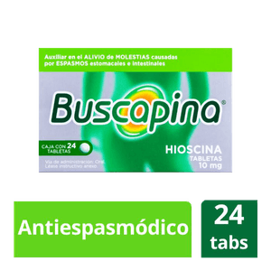 Butilhioscina  10 Mg  Buscapina  24.0 - Grag