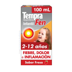 Ibuprofeno  Suspension 100 Mg  Tempra Fen  100.0 - Ml