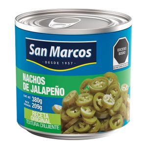 Chiles  Rodajas Para Nachos  San Marcos  380.0 - Gr