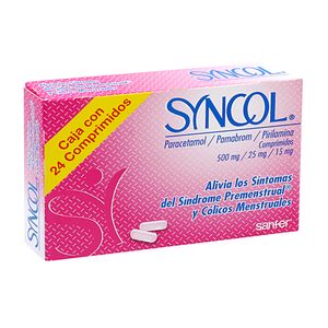 Paracetamol  500 Mg  Syncol  24.0 - Comp