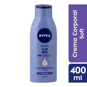 Crema Corporal  Milk Suavidad Piel Seca  Nivea  400.0 - Ml