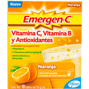 Naranja  Efervescente 9.6 Gr  Emergen C  10.0 - Sob