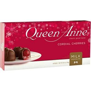Milk Chocolate  Cordial Cherries 10Pcs  Queen Anne  6.6 - Oz