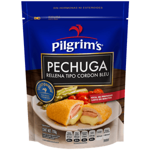 Pechuga  Cordon Bleu   Pilgrims  700.0 - Gr