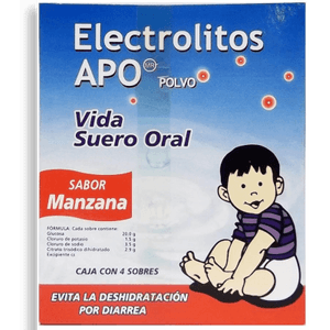 Manzana  Electrolitos  Apotex  4.0 - Sob