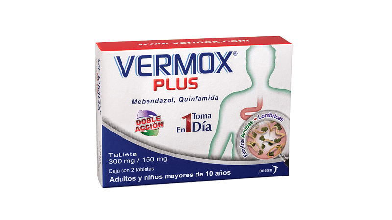 precio de vermox infantil