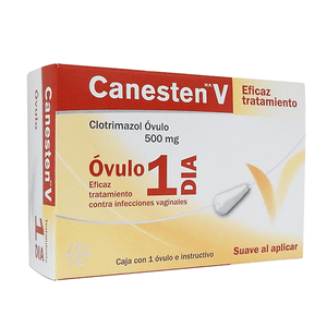 Clotrimazol  500 Mg.  Canesten V  1.0 - Ov