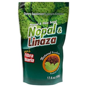 Nopal Y Linaza      Mi Fibra Diaria  500.0 - Gr