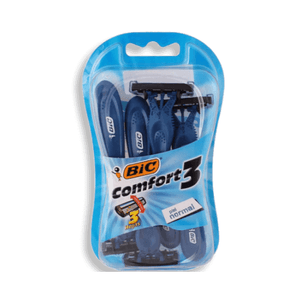 Rasurador  Comfort3 Piel Normal  Bic  4.0 - Pza