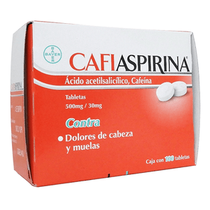 Analgesico  100  Cafiaspirina  100.0 - Tab