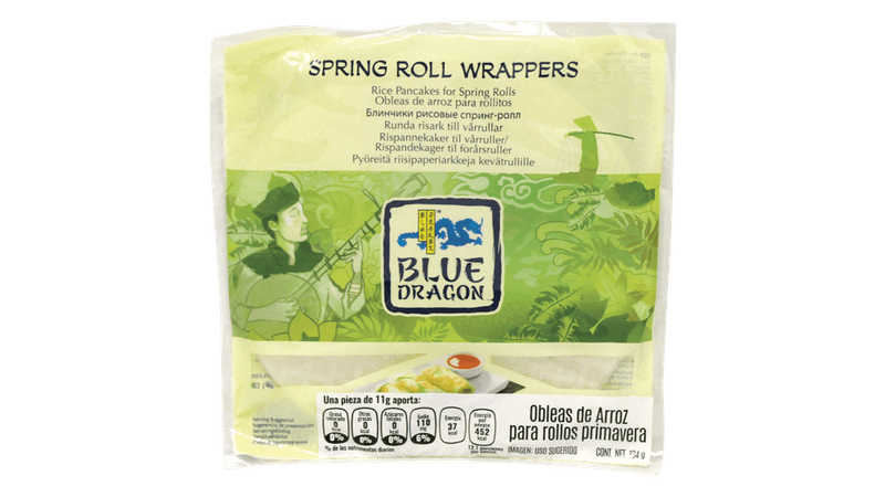 Blue Dragon México - Conoce las Obleas de Arroz BLUE DRAGON® Encuéntralas  en Chedraui, Walmart y Superama, prepara deliciosas recetas. Rollitos  Primavera con de Chile dulce BLUE DRAGON® Rinde: 8 porciones /