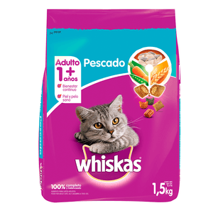 Comida Gato  Rec Orig Mariscos  Whiskas  1.5 - Kg