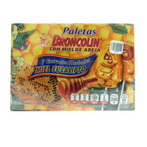 Miel  Natural  Broncolin  10.0 - Paleta