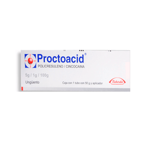 Tribenosido Pom Proctoacid 50-Gr