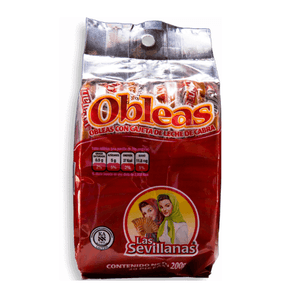Mini Oblea  Con Cajeta  Las Sevillanas  20.0 - Pza