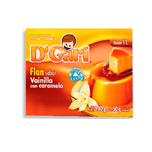 Flan   De Caramelo   Dgari  134.0 - Gr