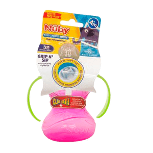 Vaso Antiderrames  Taza Clik It Grip N' Sip 8 Oz  Nuby  1.0