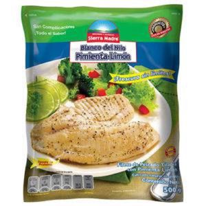 Porciones de Pescado Congelado Mahi – Mahi – pescado sierra madre y blanco  del nilo