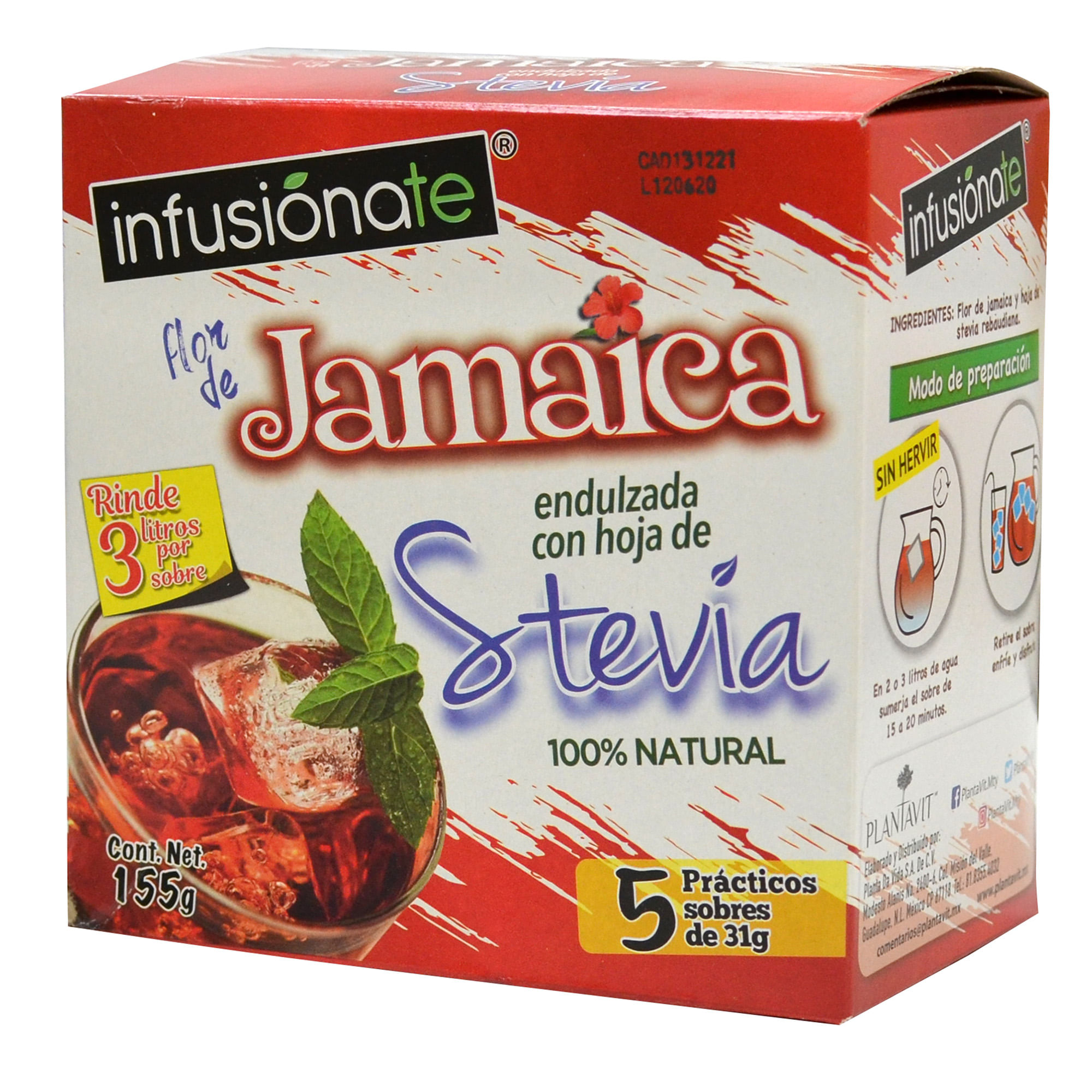 Jamaica Stevia Infusionate  - Gr