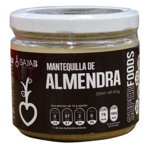 Mantequilla  De Almendra  Sayab   300.0 - Gr