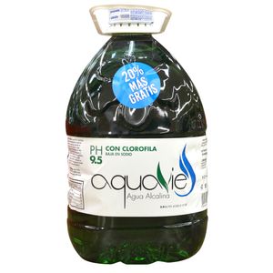 Agua  Alcalina C/ Clorofila  Aquavie  3.0 - Lt