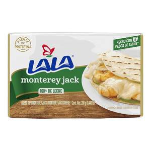 Queso  Monterrey Jack  Lala  200.0 - Gr