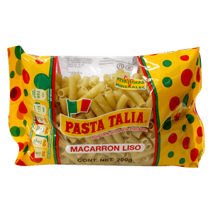 Pasta Macarron  Corto Liso  Talia  200.0 - Gr