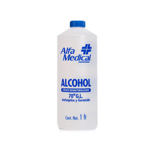 Alcohol  Etilico 70 Gl  Alfa Medical  1.0 - Lt