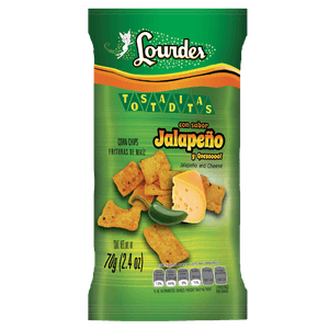 Tostaditas  Sabor JalapeÑO  Lourdes  70.0 - Gr