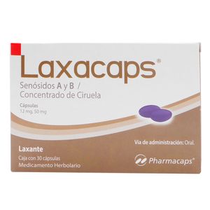 Laxacaps  O.T.C.  Gelcaps  30.0 - Cap