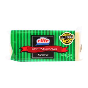 Queso  Mozzarella Barra  Elite  227.0 - Gr