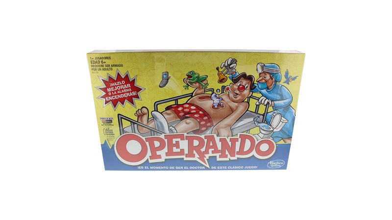 Juego De Mesa Operando Clasico Hasbro 1 0 Pza Calimax