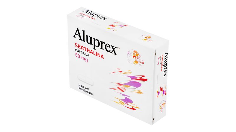 Sertralina 50 Mg. Aluprex Gf  - Tab