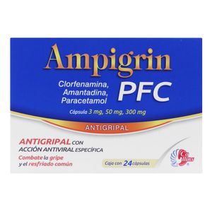 Clorfenamina  Amantadina  Ampigrin Pfc  24.0 - Cap