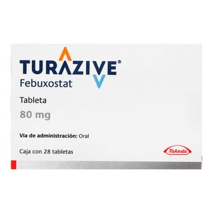 Febuxostat  80Mg  Turazive  28.0 - Tab