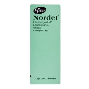 Anticonceptivos     Nordet  21.0 - Grag