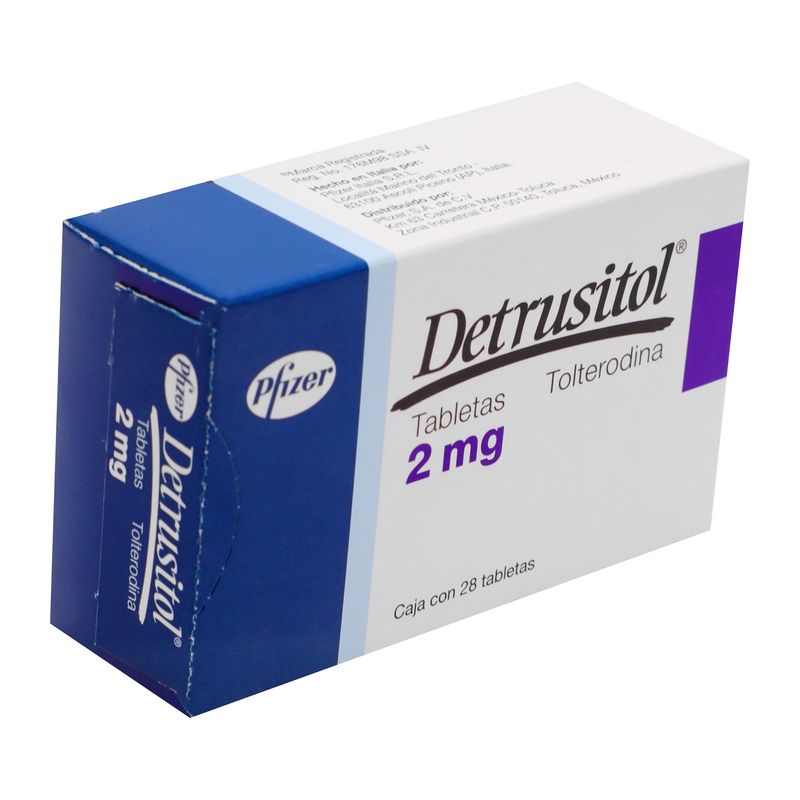 Tolterodina 2 Mg. Detrusitol 28.0 - Tab