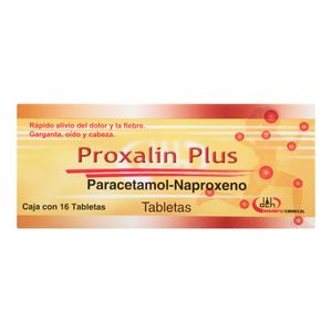 Paracetamol  Naproxeno  Proxalin Plus  16.0 - Tab