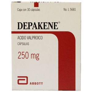 A Valproico  250 Mg.  Depakene  30.0 - Cap