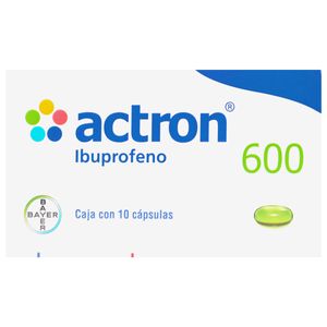 Ibuprofeno  600 Mg.  Actron  10.0 - Cap