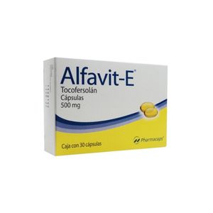 Vitamina E  500 Mg  Alfavit E  30.0 - Cap