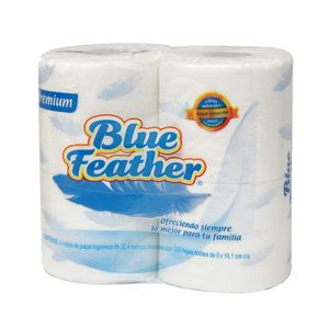 Papel Higienico  360Hd  Blue Feather  4.0 - Rollo