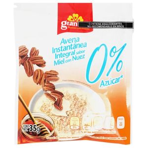 Avena Inst  Miel Y Nuez 0% Azucar  Granvita  35.0 - Gr