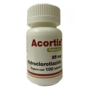 Hidroclorotiazida 25 Mg   Acortiz  Victory  100.0 - Tab